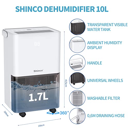 Shinco 10L/day Energie Efficient electric