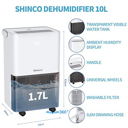 Shinco 10L/day Energie Efficient electric