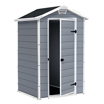 Keter Manor garden-Gerätehaus, Grey, 4 x 3 ft