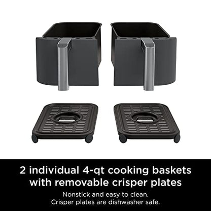 Ninja DZ201 Foodi 6-in-1 2-Korb air fryer