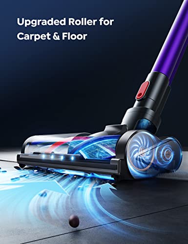 BuTure cableloser vacuum cleaner, 38 Kpa Powerful Stabvacuum cleaner