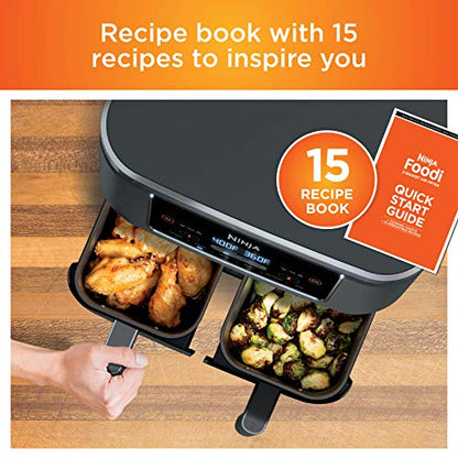 Ninja DZ201 Foodi 6-in-1 2-Korb air fryer