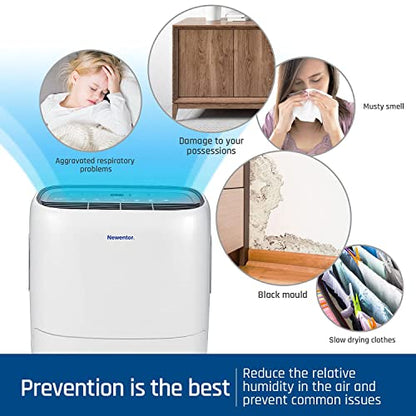 Newentor Energiesparender Luftentfeuchter 25L/24H 330W