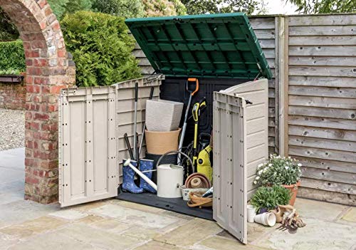 Aufbewahrung Keter Store It Out Max 1200L Gerätehaus – Beige/Green