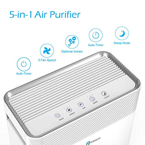 PureMate Luftreiniger for at home 5 in1 with Ioniser and Sleep Modus