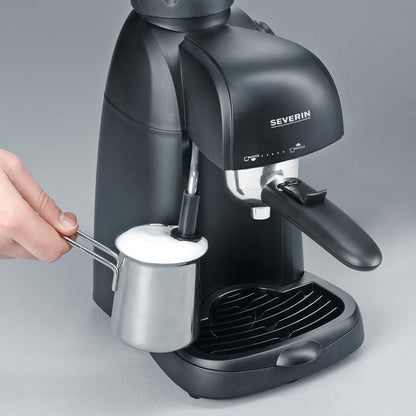 SEVERIN espresso machine, small coffee machine, up to 2 cups Espresso