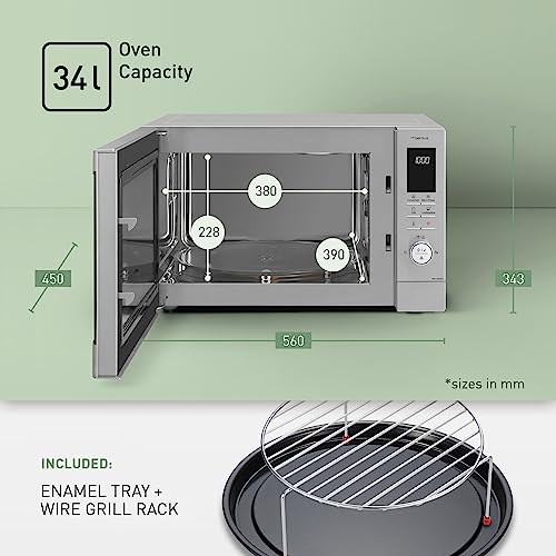 Panasonic Combination Mikrowelle, 34 litres