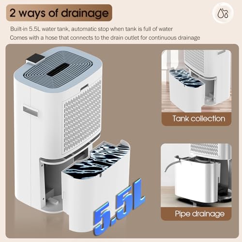 BAPHIYA 20 L Luftentfeuchter with HEPA Filter, Energiesparend Compressor