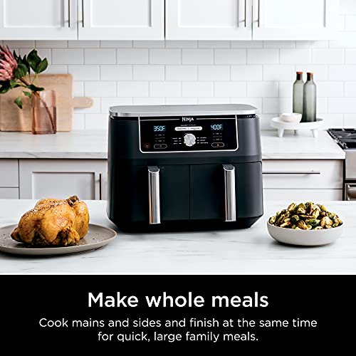 Ninja DZ401 Foodi 10 Quart 6-in-1 Dualzone XL 2-Korb air fryer