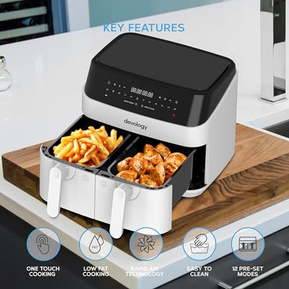 Devology Doppel air fryer