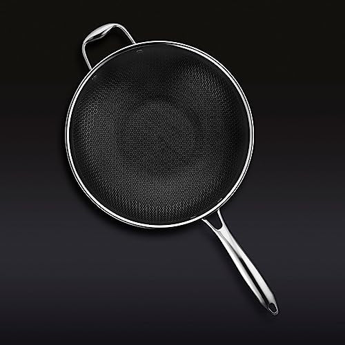 HexClad Hybrid Antihaft Wok