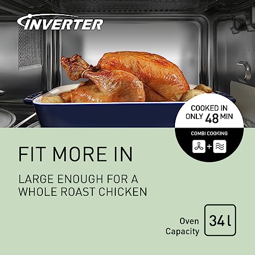 Panasonic Combination Mikrowelle, 34 litres