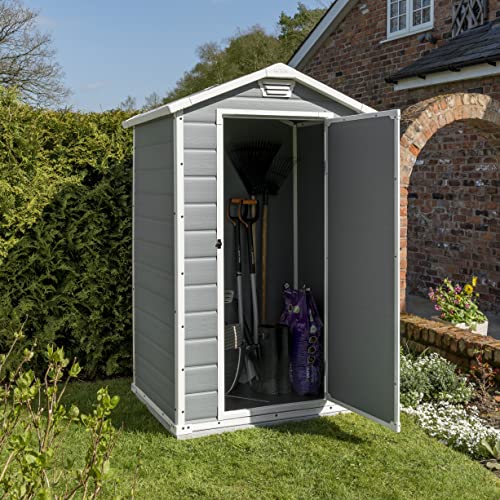 Keter Manor garden-Gerätehaus, Grey, 4 x 3 ft