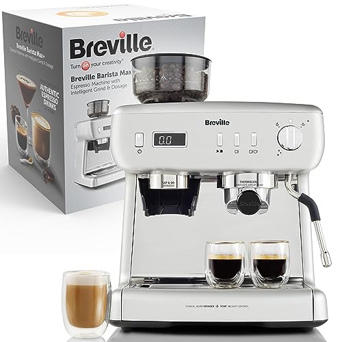 Breville Barista Max+ Espresso, Latte and Cappuccino coffee machine [VCF153]