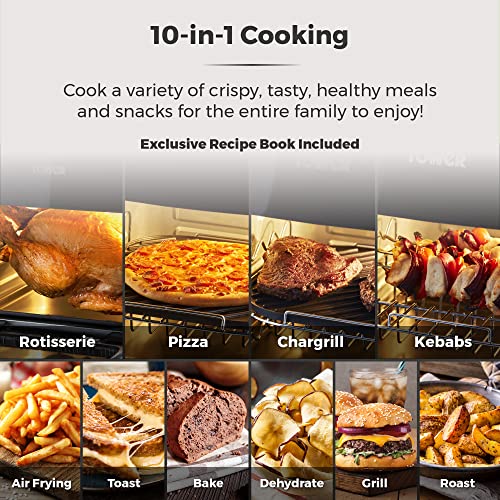 Tower T17076 Xpress per Combo 10-in-1 digital air fryer