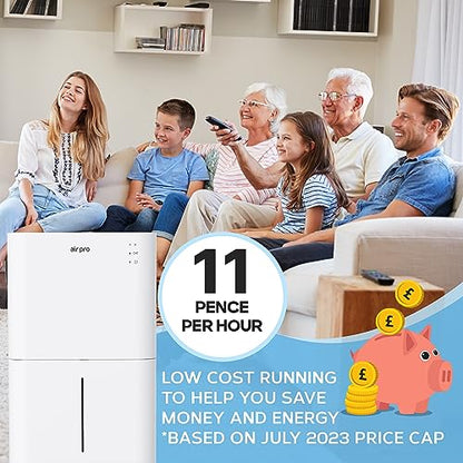 Air per 25 L/day Digitaler Luftentfeuchter – WLAN-App – larger 4-L-Tank