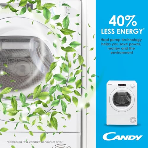 CANDY Smart per CSOEH9A2DE80 Freistehend Heat Pump Wäschetrockner