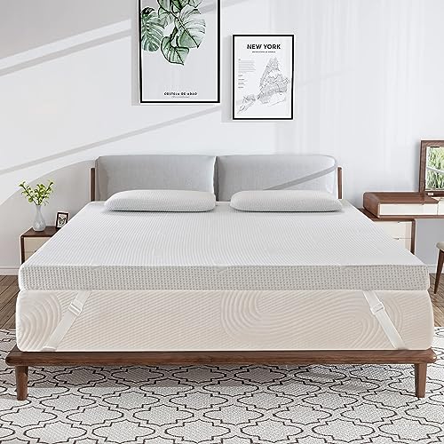CHUN YI 3 inch Thick Einzel Memory Foam Mattress Topper
