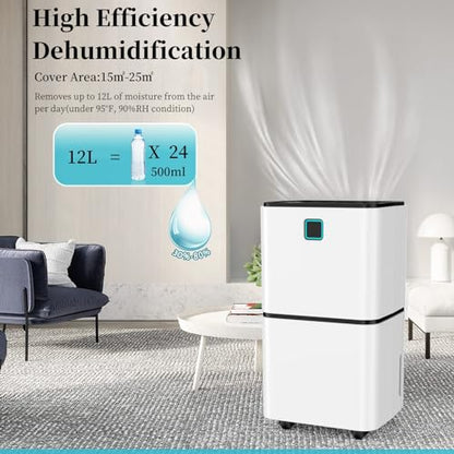 12 L Luftentfeuchter for at home Feuchtigkeit & Kondensation