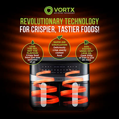Tower T17088 Vortx 9 L Duo Korb air fryer
