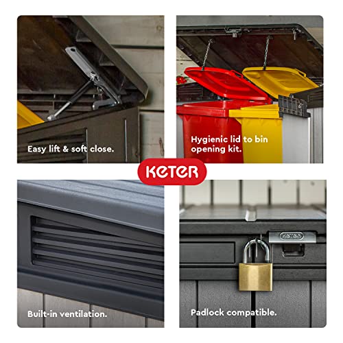 Keter 4.6 Foot by 2.7 Foot Elite outdoor area