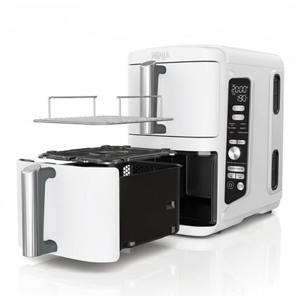 Ninja SL400EUWH Doppel XL Doppel-air fryer - White