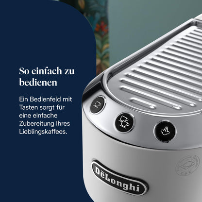 De'Longhi Dedica Style - espresso machine with Manuellem milk fRedher