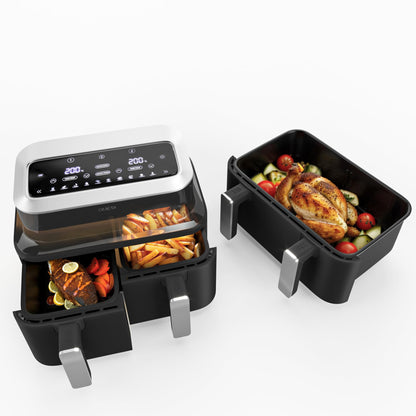 Ometa 9 L Doppel-air fryer