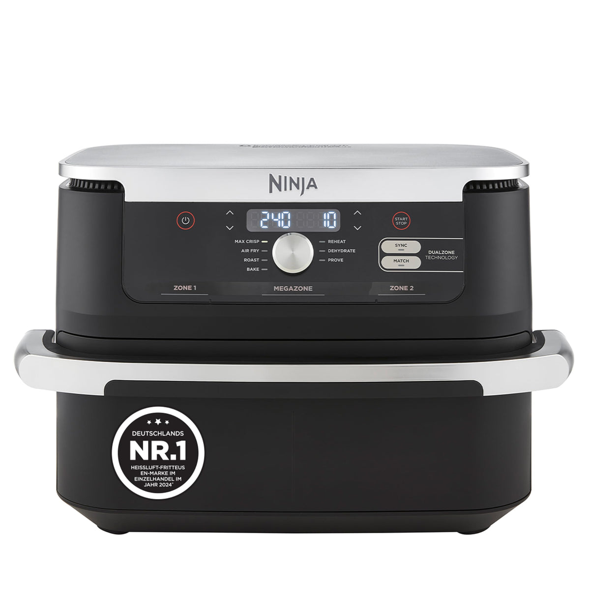 Ninja Foodi FlexDrawer Dual zone air fryer, Black AF500EU