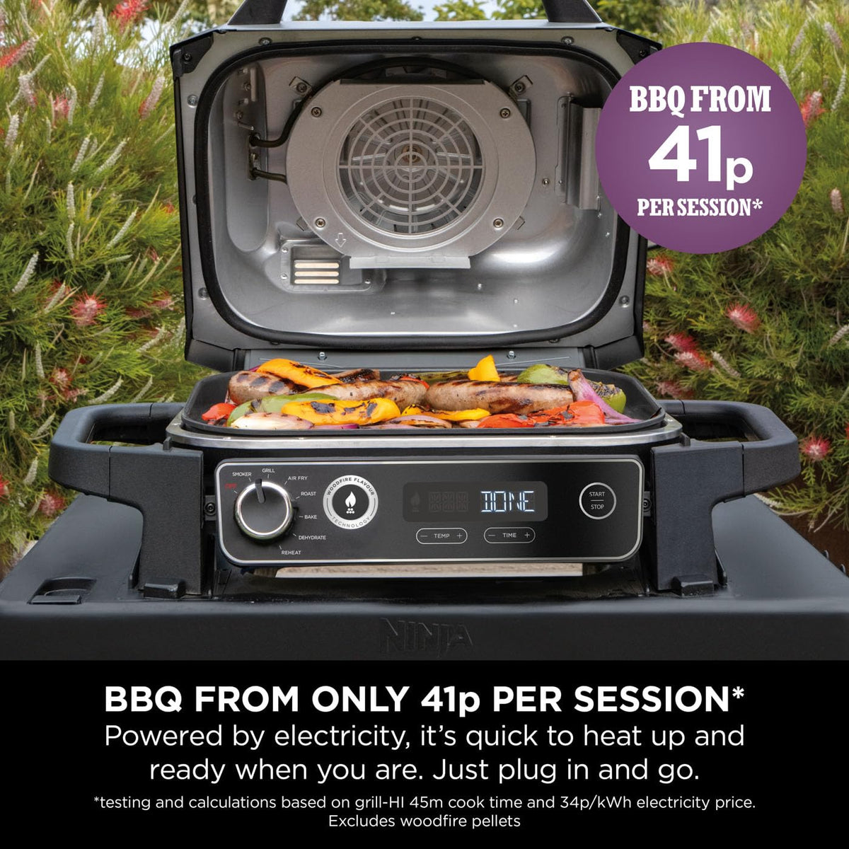 Ninja Woodfire electric BBQ Grill & Smoker