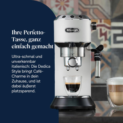 De'Longhi Dedica Style - espresso machine with Manuellem milk fRedher