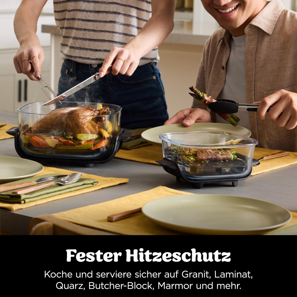 Ninja CRISPi portable Air Fryer air fryer, 3,8 l, Stone FN101EUST