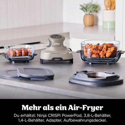 Ninja CRISPi portable Air Fryer air fryer, 3,8 l, Stone FN101EUST
