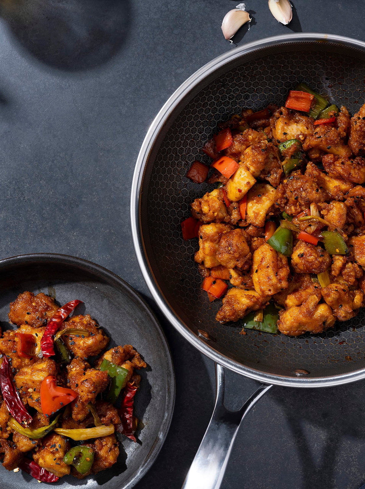 HexClad Hybrid Antihaft Wok
