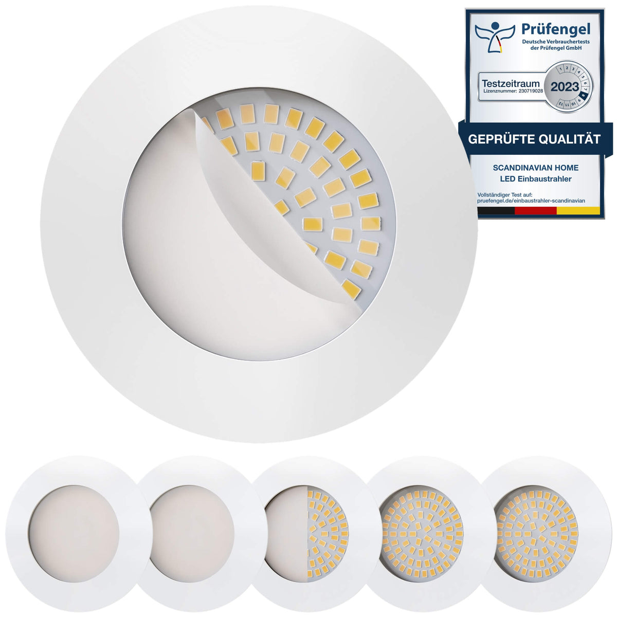LED Einbaustrahler White-Matt I NN-Serie