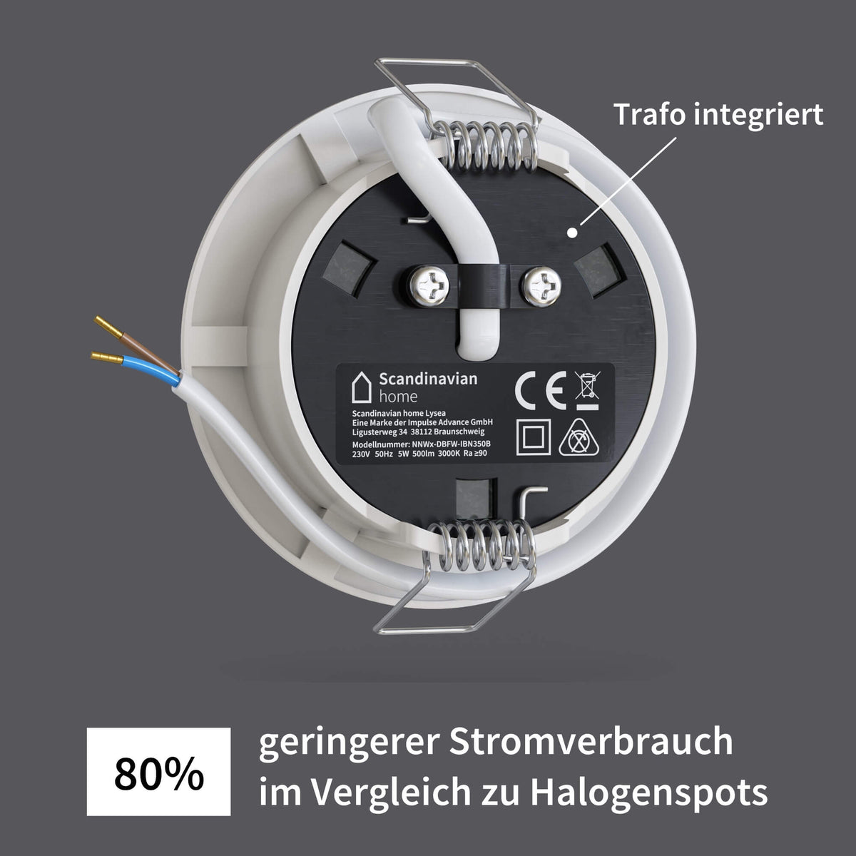 LED Einbaustrahler White-Matt I NN-Serie