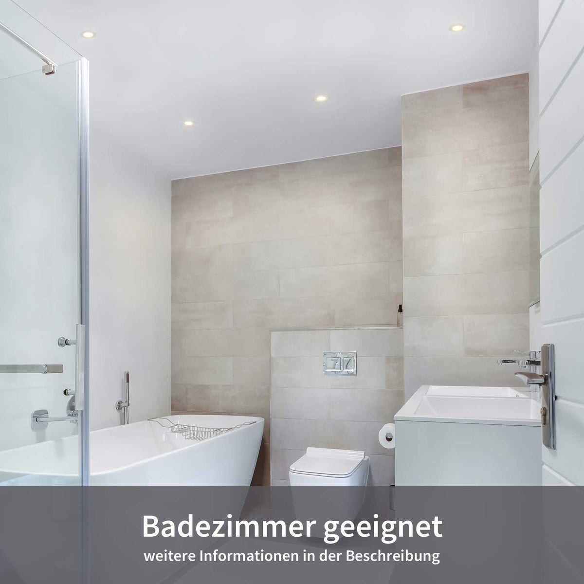 LED Einbaustrahler White-Matt I NN-Serie