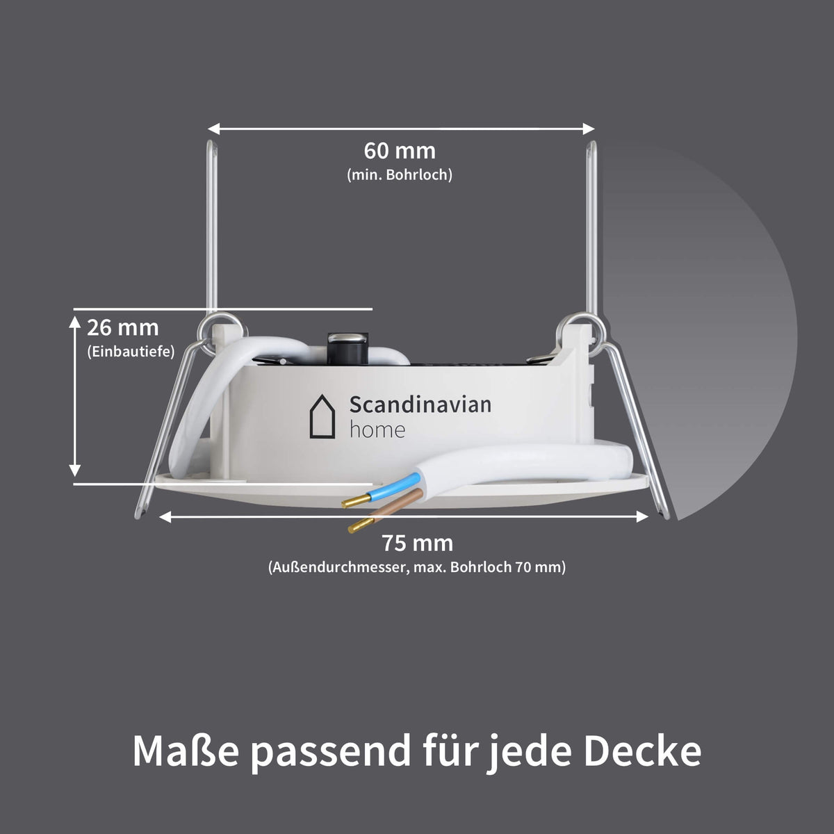 LED Einbaustrahler White-Matt I NN-Serie
